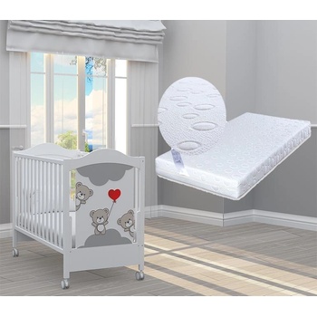 Bambino Casa Креватче Bambino Casa - Tre Orsetti Rosso + подарък матрак Primavera Baby Luxe (202054)