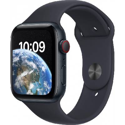 Apple Watch SE (2022) 40mm Cellular Temně inkoustový hliník s temně inkoustovým sportovním řemínkem MNPL3CS/A