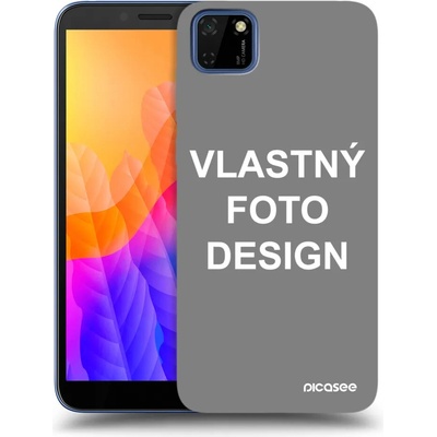 Púzdro Picasee silikónové Huawei Y5P - Vlastné design/motiv čiré