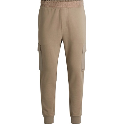 HUGO BOSS Панталони Boss Men's Pocketcargo Closed Hem Fleece Trousers - Open Brown 246