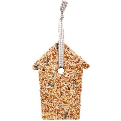 Esschert Design lisovaný ptačí zob dům 10,9 x 15,3 cm 250 g