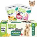 Animal Island Everyday Beef and chicken fillets in broth 40 x 85 g