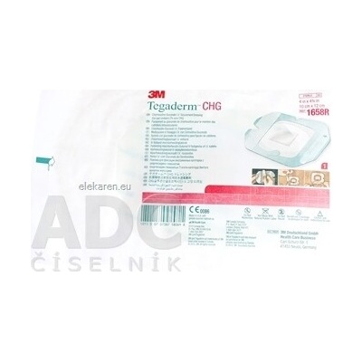 3M Company 3M TEGADERM CHG 1658R 1 ks
