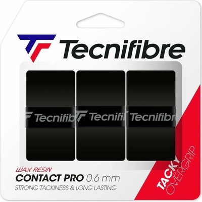 Tecnifibre Pro Contact 3 ks Černá