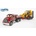 BRUDER Bruder 2813 mack granite / Камион с полуремарке и влекач jcb (br 2813)