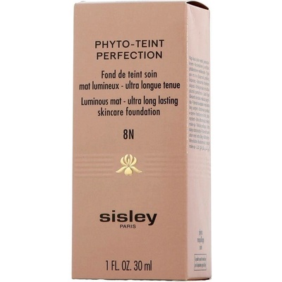 Sisley Phyto-Teint Perfection vysoce krycí make-up pro rozjasnění a vyhlazení pleti 8N Espresso 30 ml
