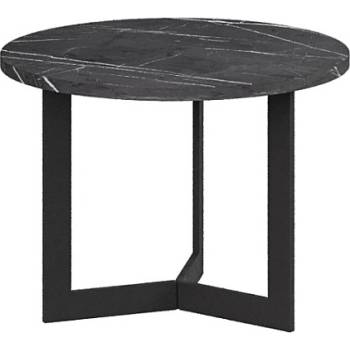 Matis Холна маса Saturn H37 ⌀50 черен мрамор