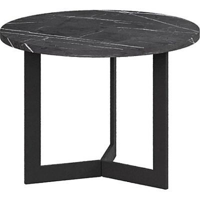 Matis Холна маса Saturn H37 ⌀50 черен мрамор