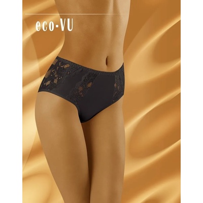 Wolbar Памучни бикини в черен цвят eco-vueh-63680-czarny - Черен, размер l