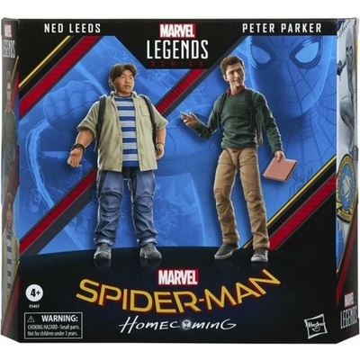 Hasbro Spider-Man Homecoming Marvel Legends akční 2-balení 2022 Ned Leeds a Peter Parker 15 cm