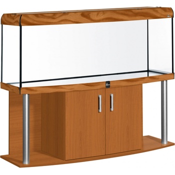 Diversa Comfort LED akvarijní set vypouklý hliník bílý 375 l