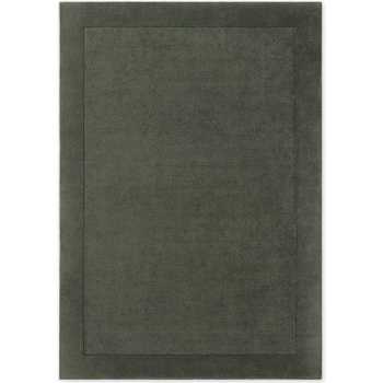Villeroy & Boch Тъмнозелен ръчно изработен килим със смес от вълна 160x230 cm Kari - Villeroy&Boch (106284-160x230)