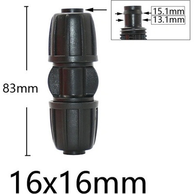 MXM Spojka na zavlažovací hadici - 16mm