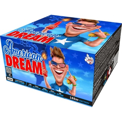 Ohňostrojový kompakt American Dream 100 ran 14 mm