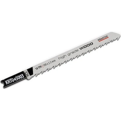 KREATOR pilky do přímočarky 100mm, dřevo 2ks "U" KRT045003