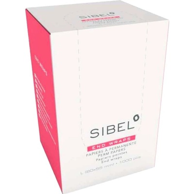Sibel 1000ks papírky na trvalou 80x55mm
