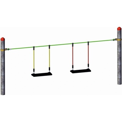 Haiger houpačky sedátka pro ocelové sloupky