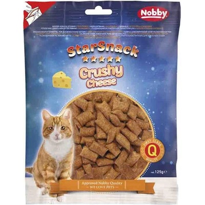 StarSnack Nobby pamlsek cat Crushy Cheese bag; 125 g