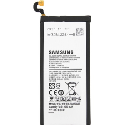Samsung Батерия за Samsung Galaxy S6 / SM-G920, оригинална, 2550 mAh (116032)