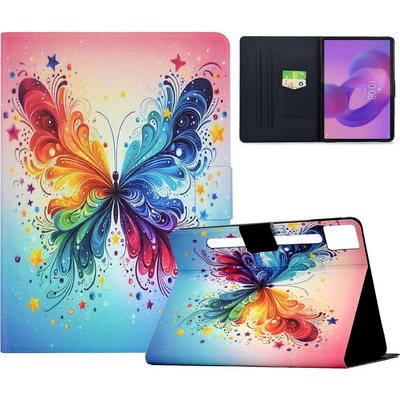 Vsetkonamobil 130919 ART Zaklápacie puzdro Lenovo Idea Tab Pro COLORFUL BUTTERFLY