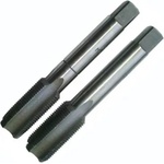 BUČOVICE TOOLS Метчик Bucovice тръбна резба комплект I и II G 1/2 ", CS въглеродна стомана, 2 бр. , 14 навивки 112120