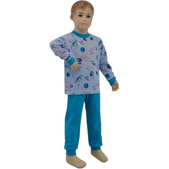 Esito Chlapčenské pyžamo planéty na modrej