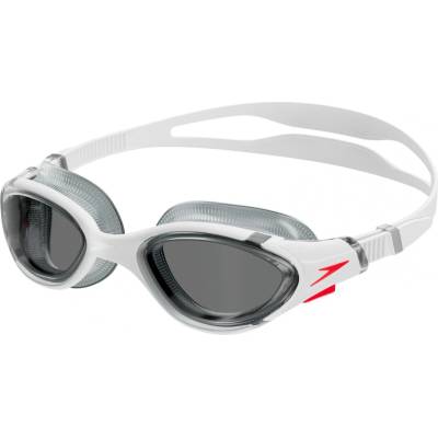 Speedo Плувни очила Speedo Biofuse 2.0 Swimming goggles - White / Red / Light Smoke - размер One Size (205-3168-0611)