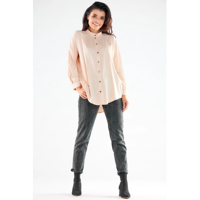 Awama Woman's Shirt A525 Beige