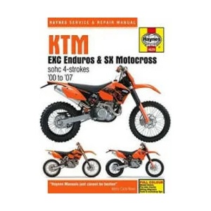 KTM EXC Enduros & SX Motocross sohc 4-strokes (00 - 07) | Haynes Publishing (ISBN: 9780857339591)