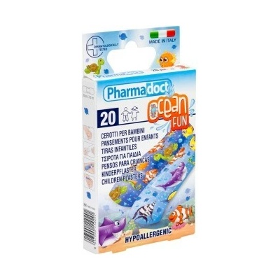 Pharmadoct nápl.Detská 20 ks Ocean Fun