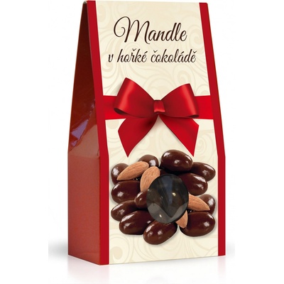 Selllot Mandle v hořké čokoládě 150 g stříška