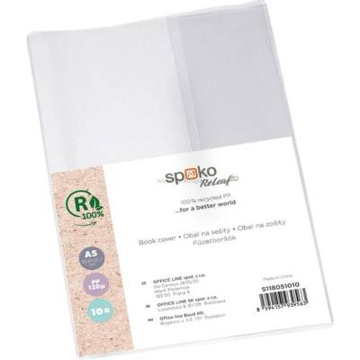 SPOKO ReLeaf obal na sešit A5 PP 120 mic