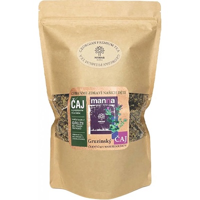 Manna Gruzínský černý čaj s tymiánem mateřídouškou Premium 210 g
