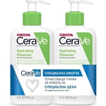 CeraVe Комплект - Хидратиращ измиващ крем за лице и тяло, 2 х 236 ml
