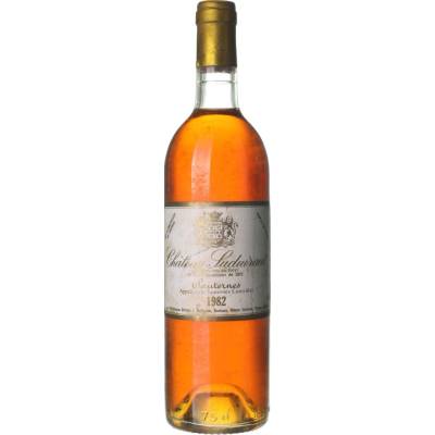 Château Suduiraut Sauternes Premier Cru sladké bílé 1982 0,75 l (holá láhev)