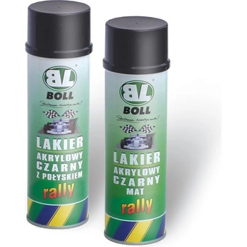 BOLL černý akrylový lak - rally černý/lesk 500ml