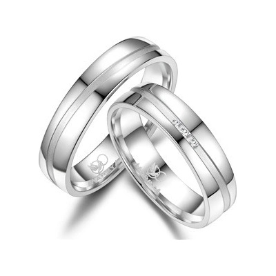 Marrya Pánský snubní prsten Stříbro AG SI 19P