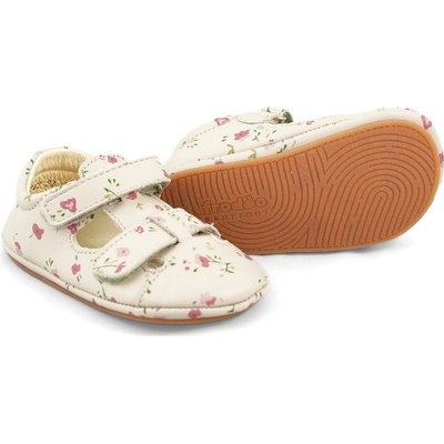 Froddo Barefoot Prewalkers Sandal Flowers Beige