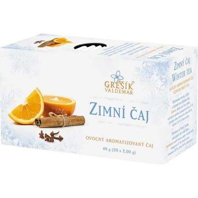 GREŠÍK Zimný čaj 20x 2 g