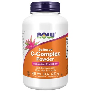 NOW C- Complex Powder, Витамин Ц комплекс - Буфериран, 227 гр (NF0770)