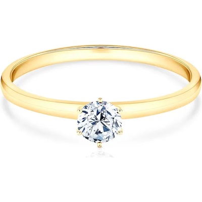 SAVICKI Годежен пръстен savicki: злато, диамант