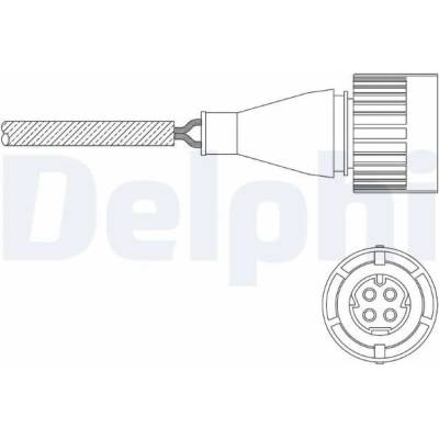 Lambda sonda DELPHI ES11048-12B1