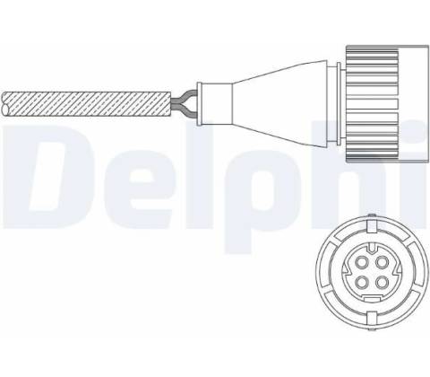 Lambda sonda DELPHI ES11048-12B1