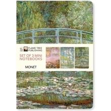 Claude Monet Mini Notebook CollectionNotebook / blank book