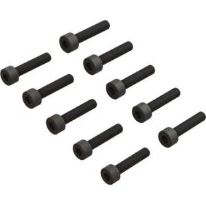 Arrma винт с вътрешен шестостен M2.5x12mm CH (10) - raiigrachky - 11,83 лв