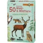 moses. Verlag 50 heimische Wald- & Wildtiere entdecken & bestimmen | Carola von Kessel, Thomas Müller, Arno Kolb, Kirsten Schlag