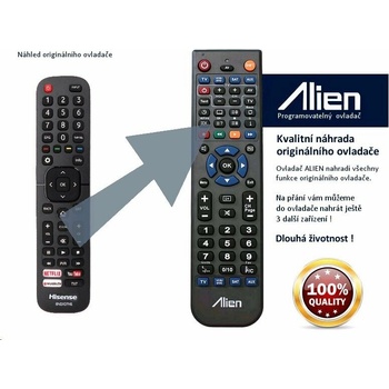 Diaľkový ovládač Alien Hisense EN2X27HS