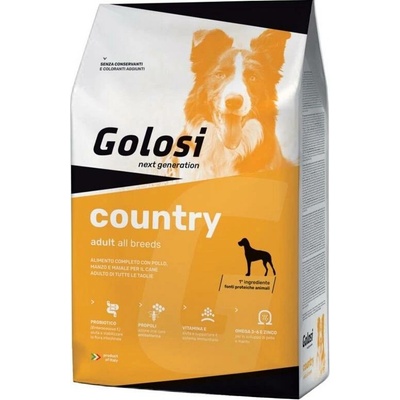 Zoodiaco Golosi Country All Breeds kuře hovězí a vepřové s rýží 12 kg