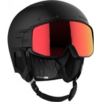 Salomon Ски каска Salomon Driver Prime Sigma Plus Ski helmet - Black / Poppy Red - размер L 59-62 cm (418-0751-0113)