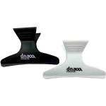 KIEPE Professional Clips White/Black 82 mm 12 ks